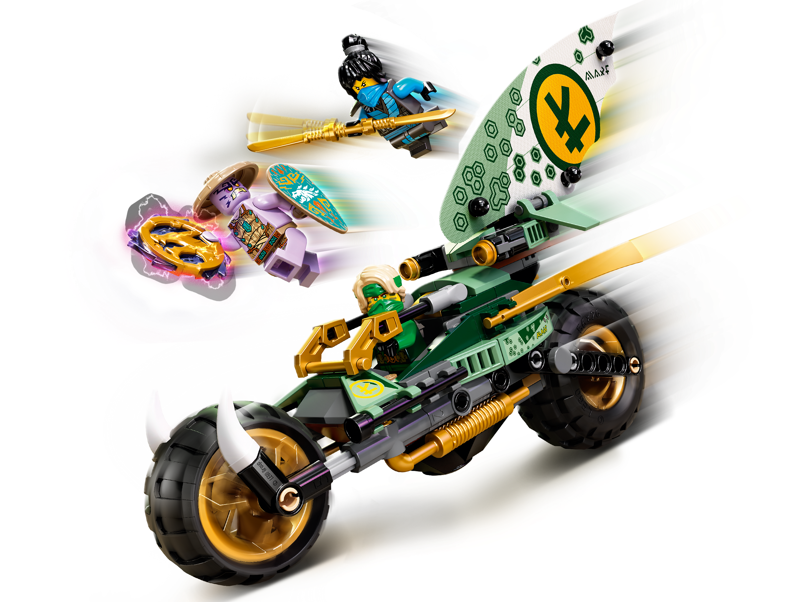 Plaatsen dreigen Herinnering Lloyd's Jungle Chopper Bike 71745 | NINJAGO® | Buy online at the Official  LEGO® Shop US