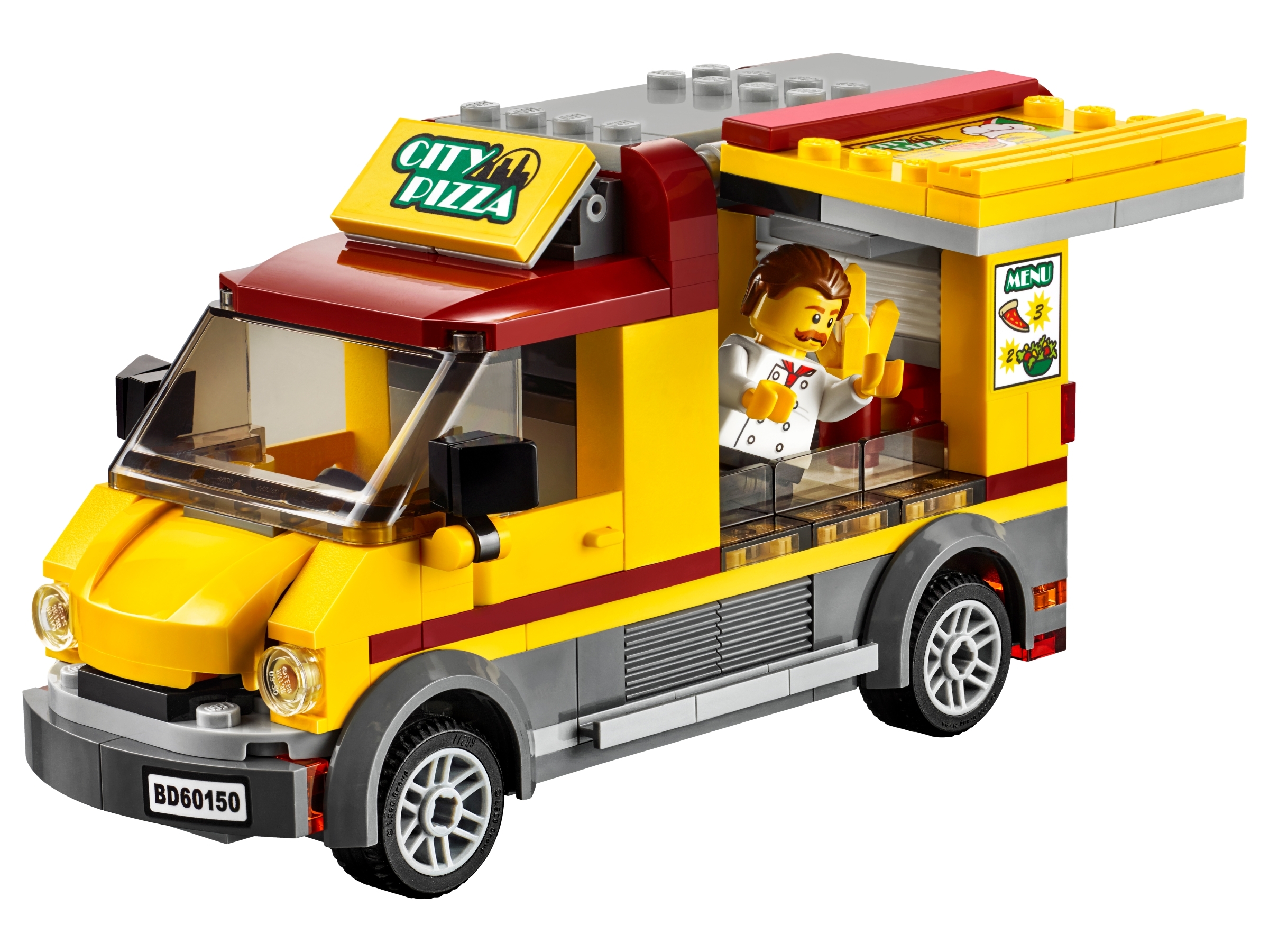 lego city great vehicles pizza van