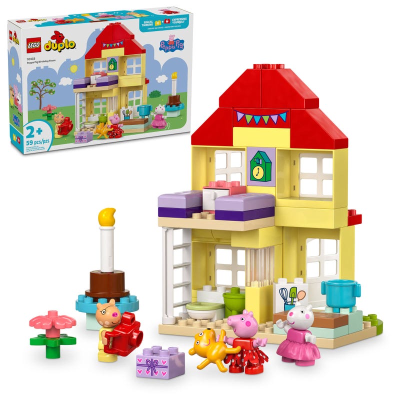 Casa de Cumpleaños de Peppa Pig 10433 DUPLO® Oficial LEGO® Shop ES
