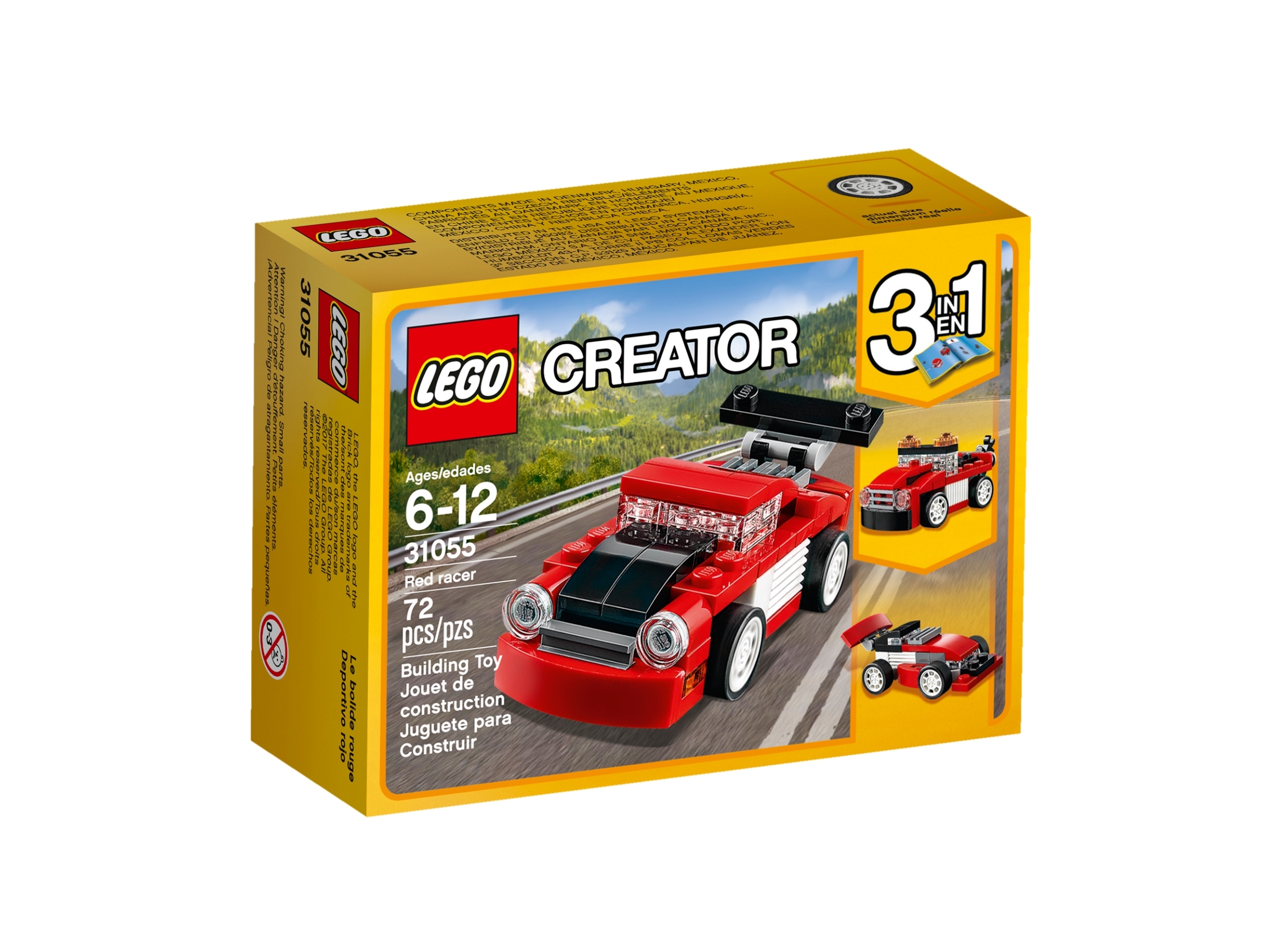 is rulle Derbeville test Red racer 31055 | Creator 3-in-1 | Buy online at the Official LEGO® Shop US
