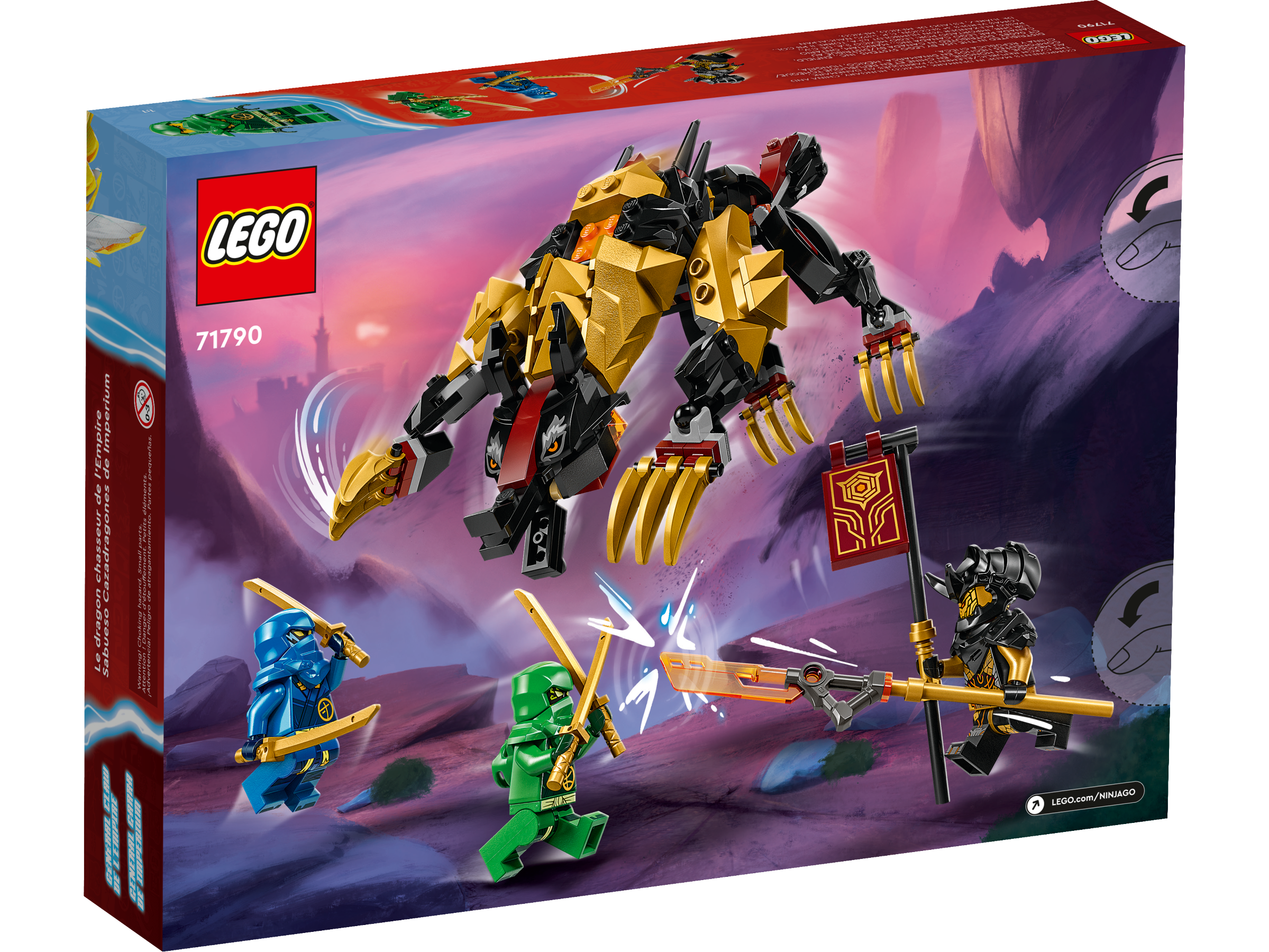 Lego®ninjago® 71790 - le chien de combat dragon imperium