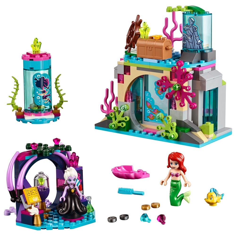 Lego Disney 41145 Princess ARIEL AND THE MAGICAL SPELL Little Mermaid Ursula New 