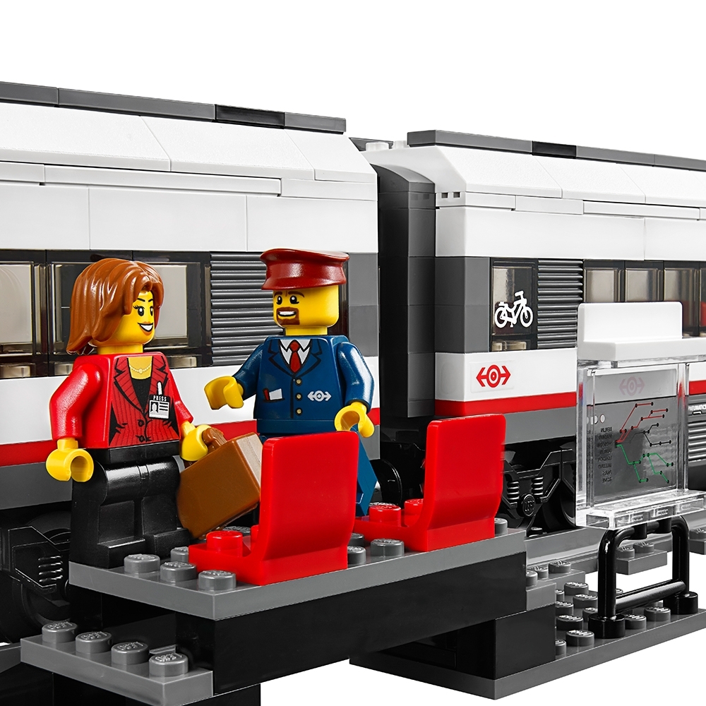High-speed Passenger Train 60051 | City | Buy online at the Official LEGO® US