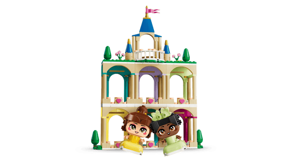 LEGO 43291 Belle et Tiana miniatures avec un château — visuel 4 sur 8