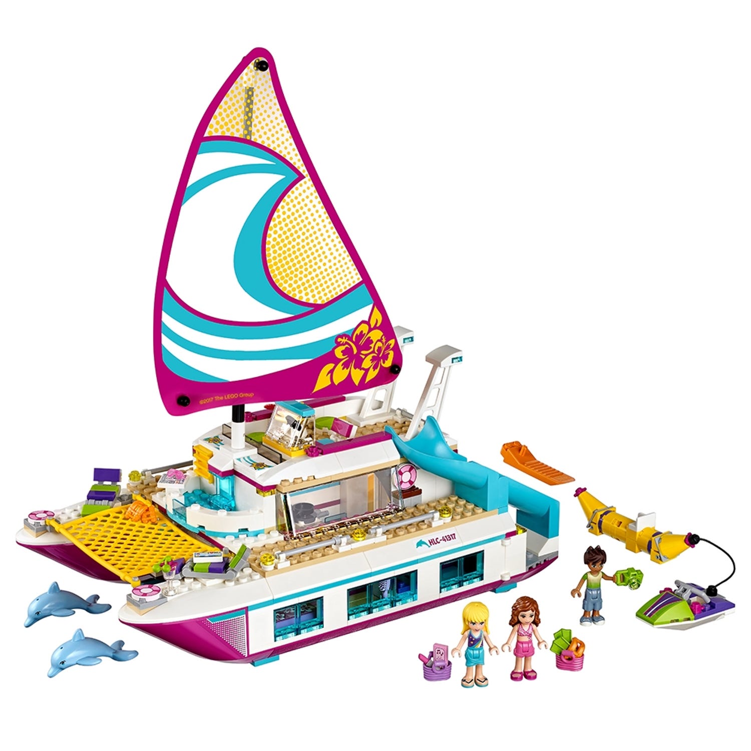 Sunshine Catamaran 41317 Friends Buy online at the LEGO® Shop US