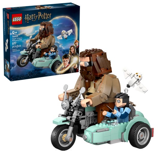 LEGO 76443 - Hagrid™ og Harrys motorcykeltur