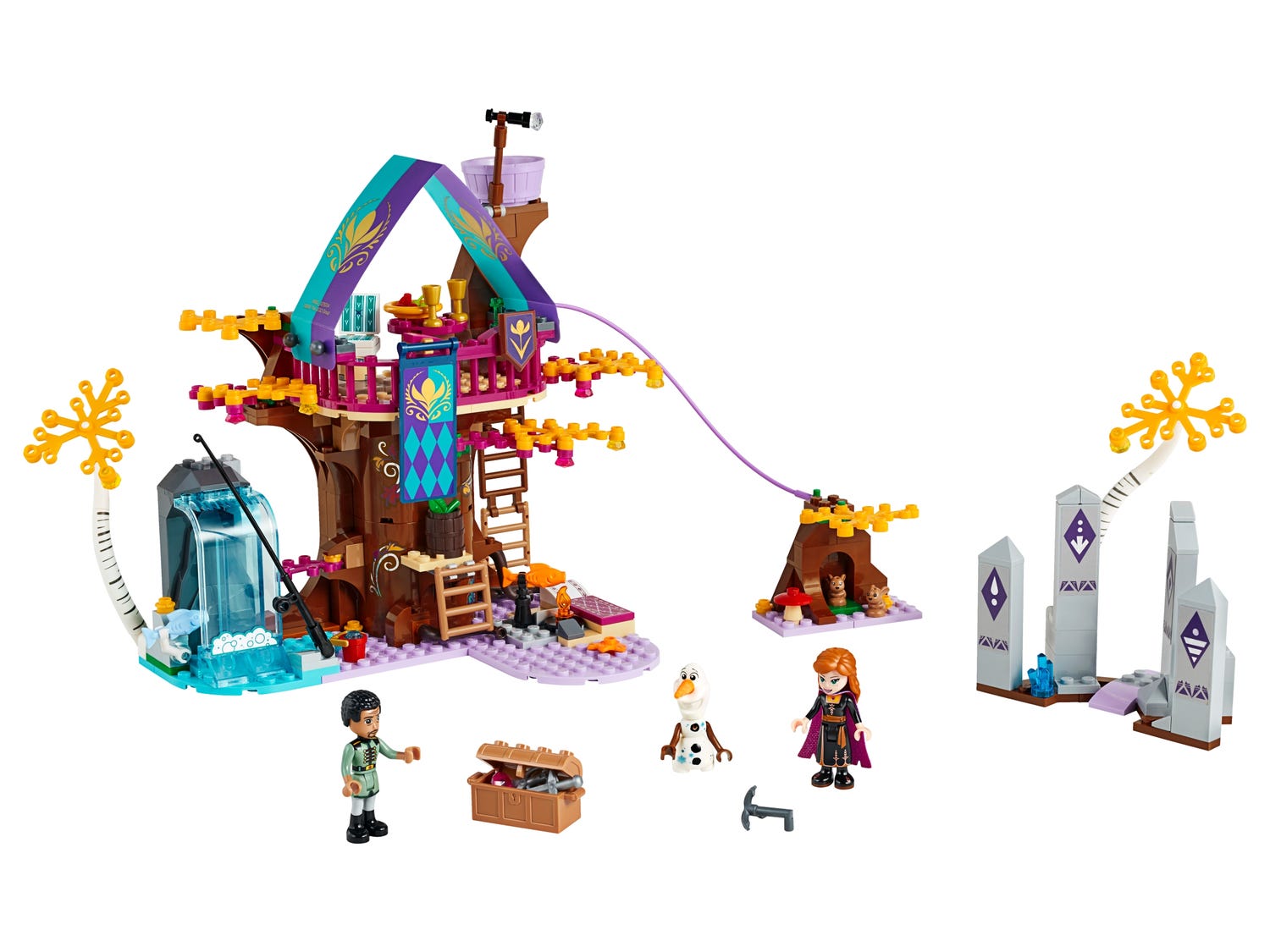serveerster verdacht Mand Enchanted Treehouse 41164 | Frozen | Buy online at the Official LEGO® Shop  US