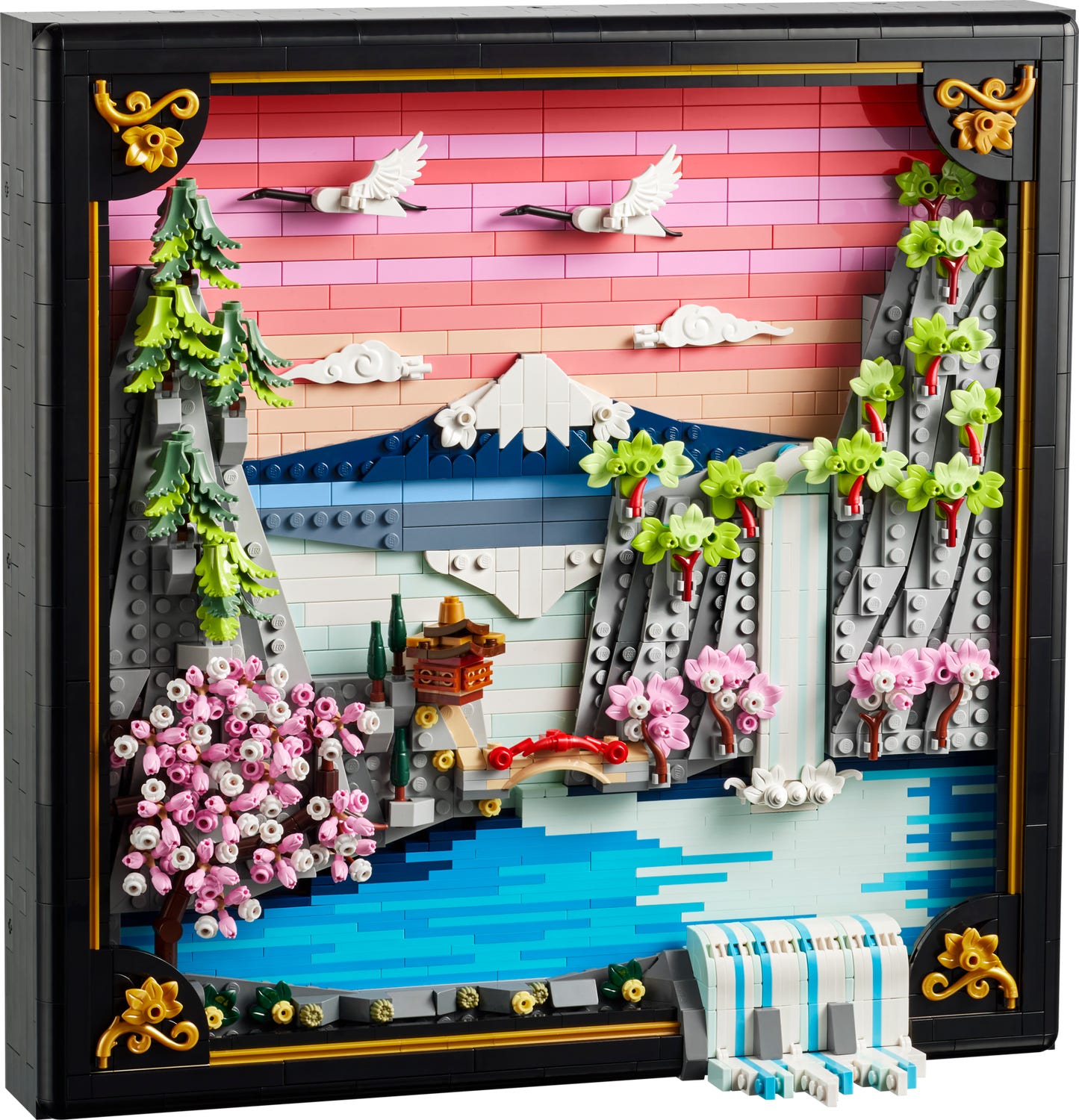 Japanese Cherry Blossom Landscape 31218 | Art | Buy online at the Official LEGO® Shop US