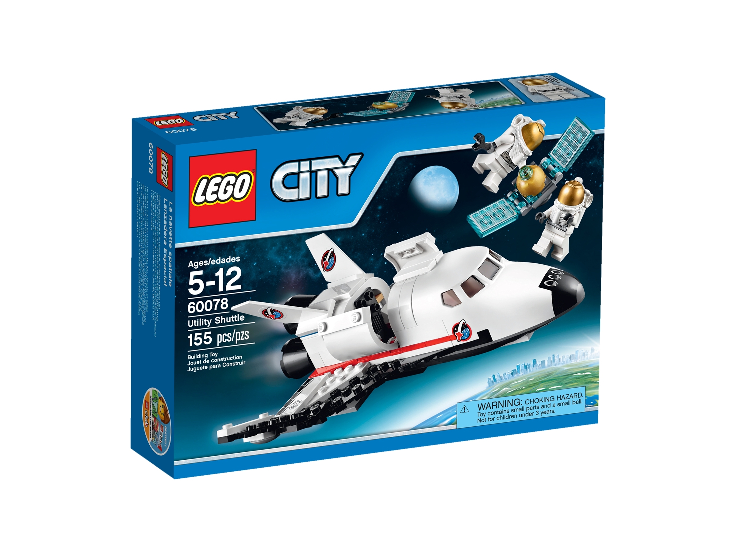 Utility Shuttle 60078 | City | Buy online at the Official LEGO® Shop