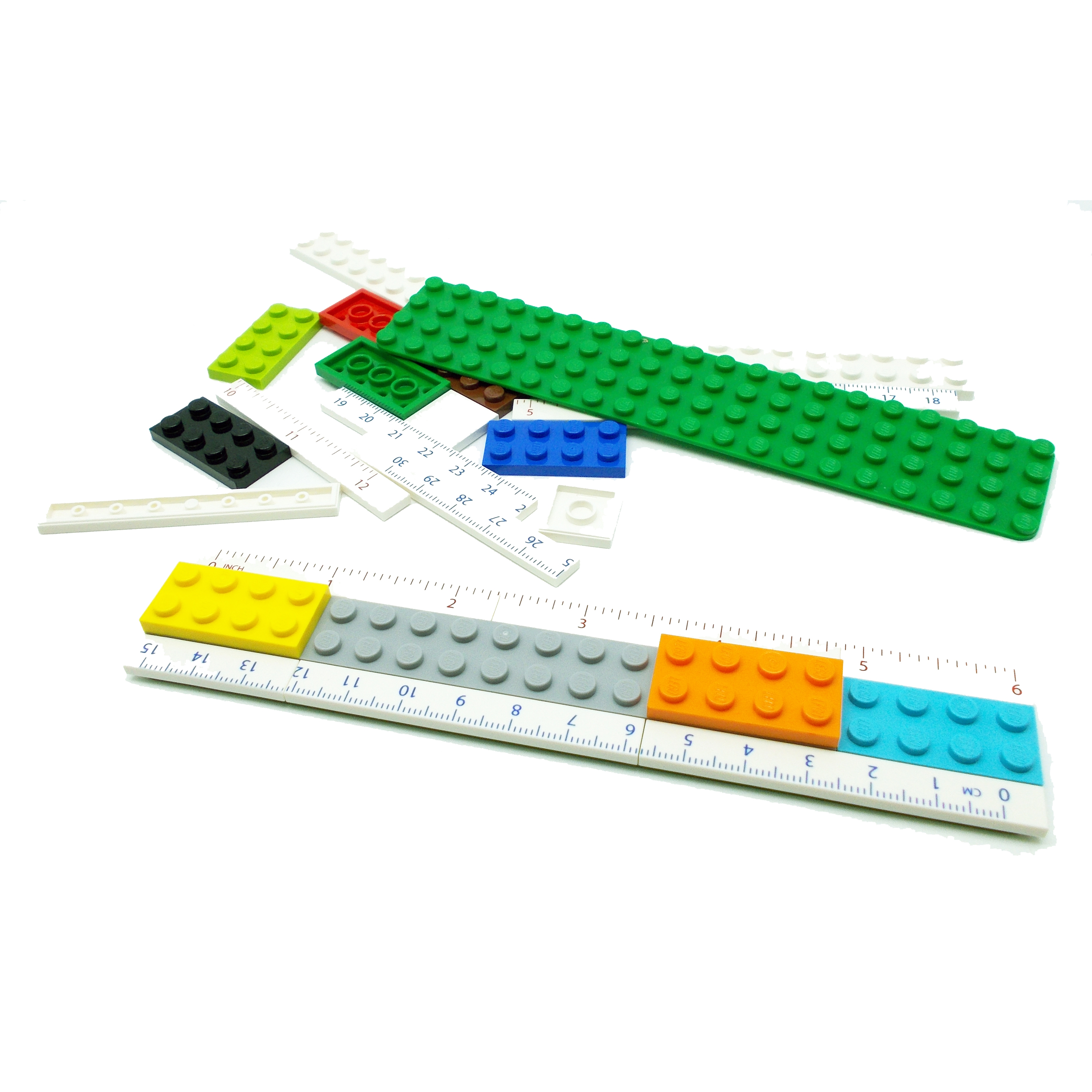 Lego Stationery Buildable Ruler with Minifigure 
