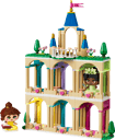 LEGO Disney 43291 Die Mini-Prinzessinnen Belle und Tiana mit ihrem Schloss