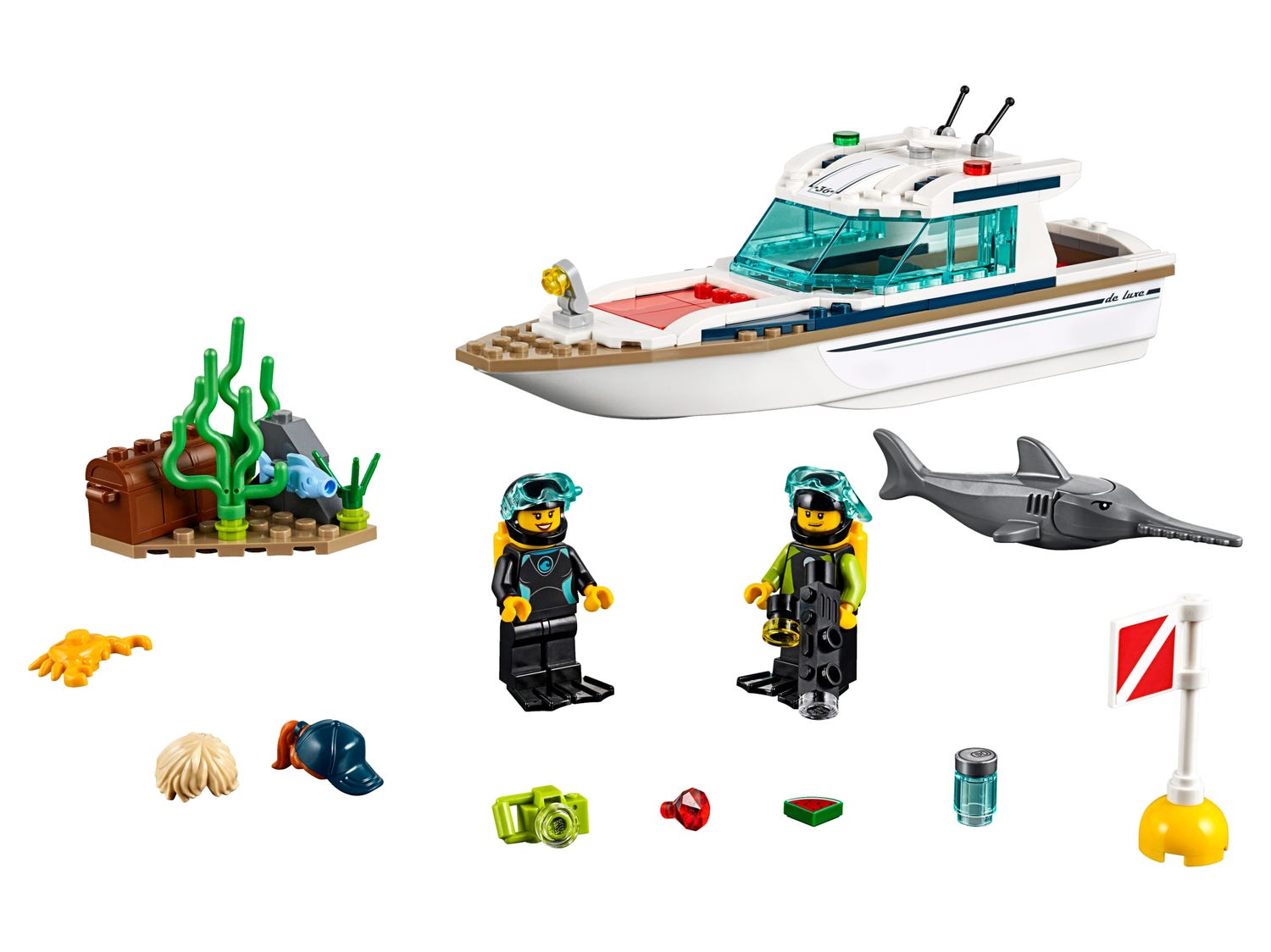 Diving Yacht 60221 City Buy online at the Official LEGO® Shop SE