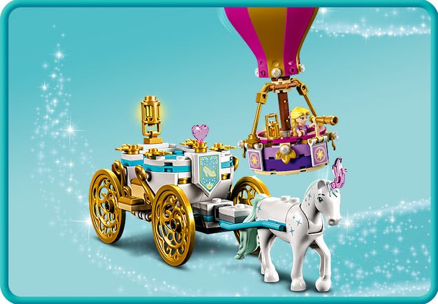 La visite au marché de Raiponce - Polybag LEGO® Disney Princess 30116 -  Super Briques