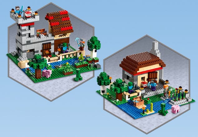 21161 LEGO® Minecraft™ A Caixa de Minecraft 3.0; Kit de Construção