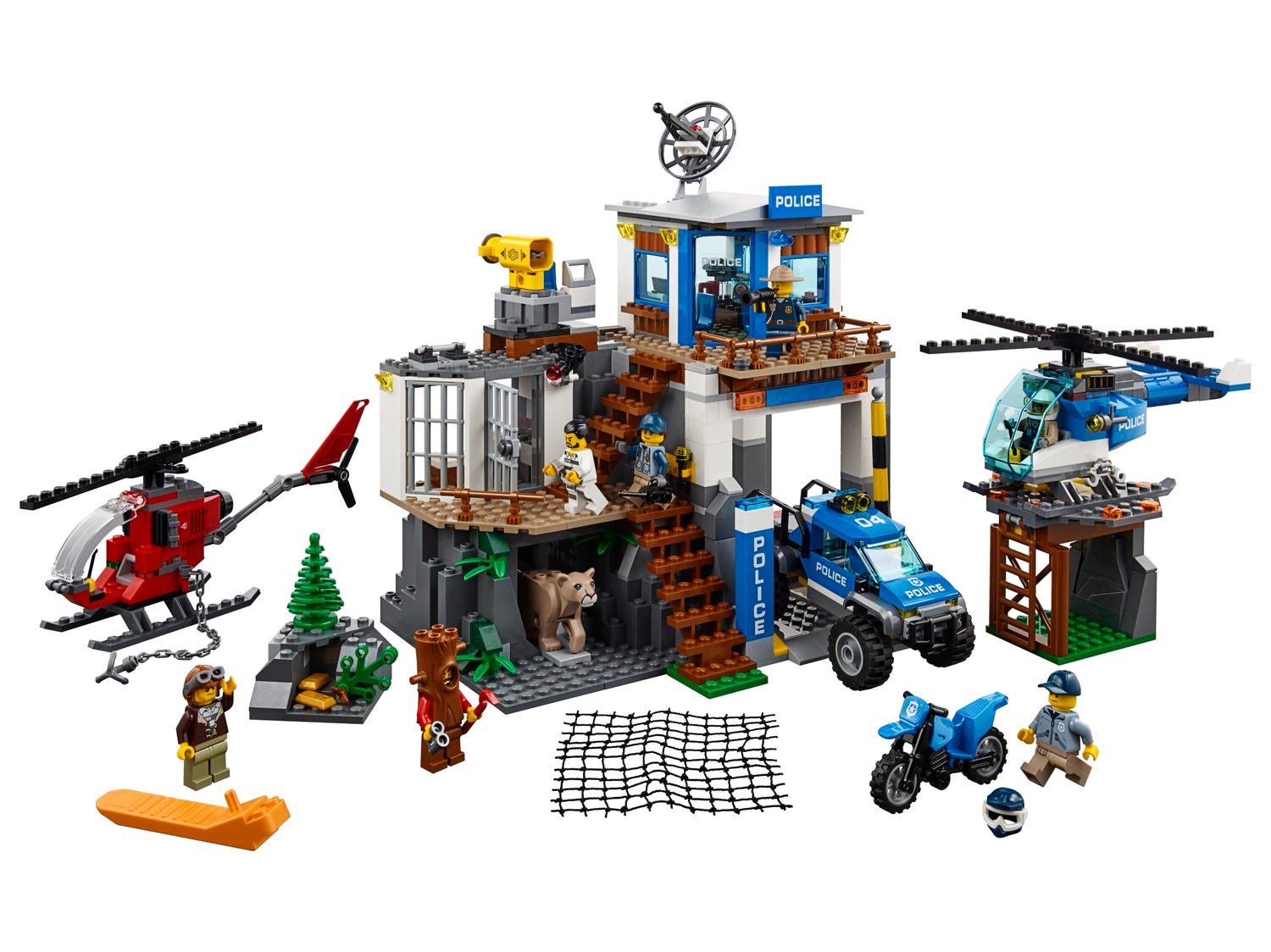 Mountain Police Headquarters 60174 City Buy online at the Official LEGO® Shop MX