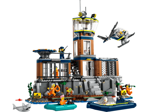 LEGO 60419 La prison de la police en haute mer