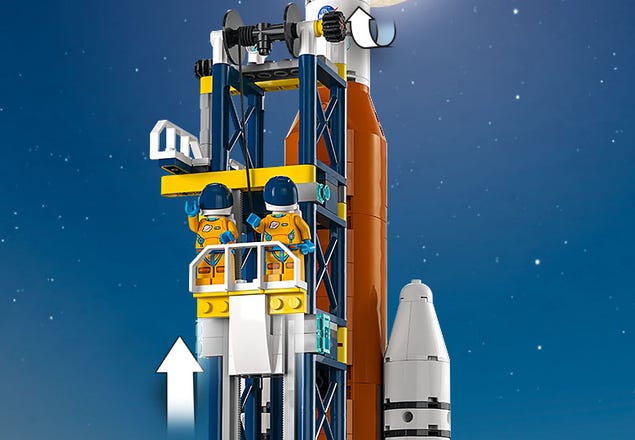 Bibliografi designer hav det sjovt Rocket Launch Center 60351 | City | Buy online at the Official LEGO® Shop US