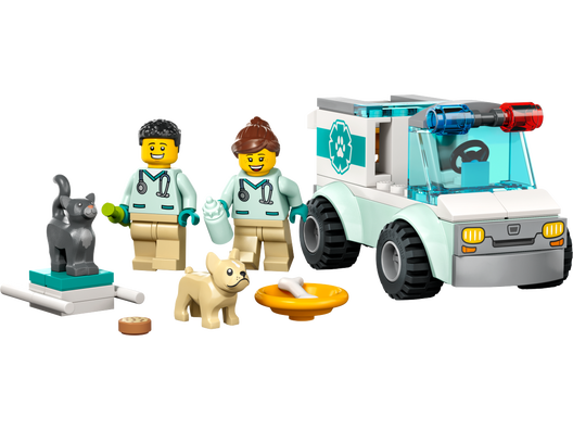 LEGO 60382 - Dyrlæge-redningsvogn