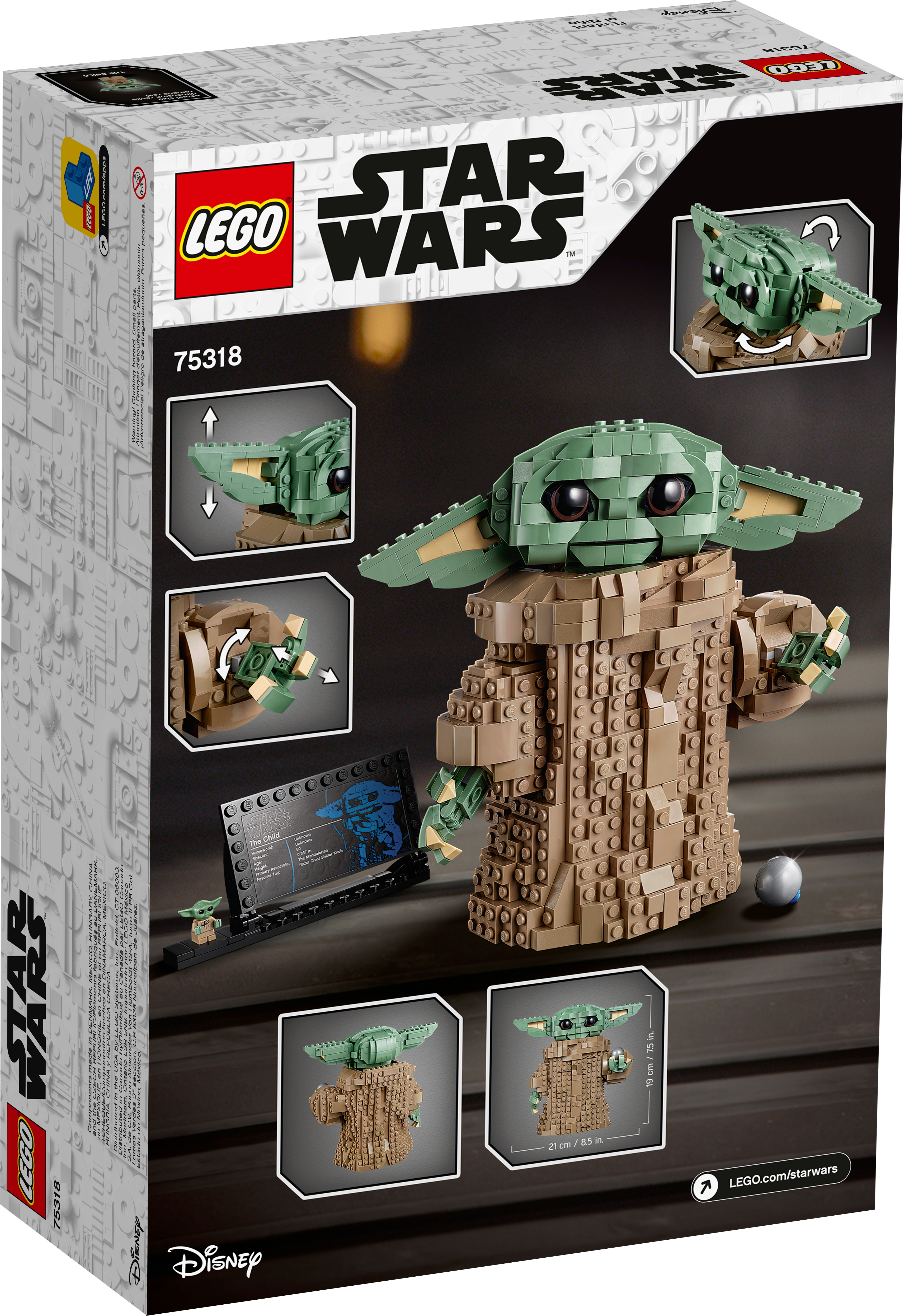 Baby Yoda NEU und OVP LEGO® Star Wars 75318 Das Kind 