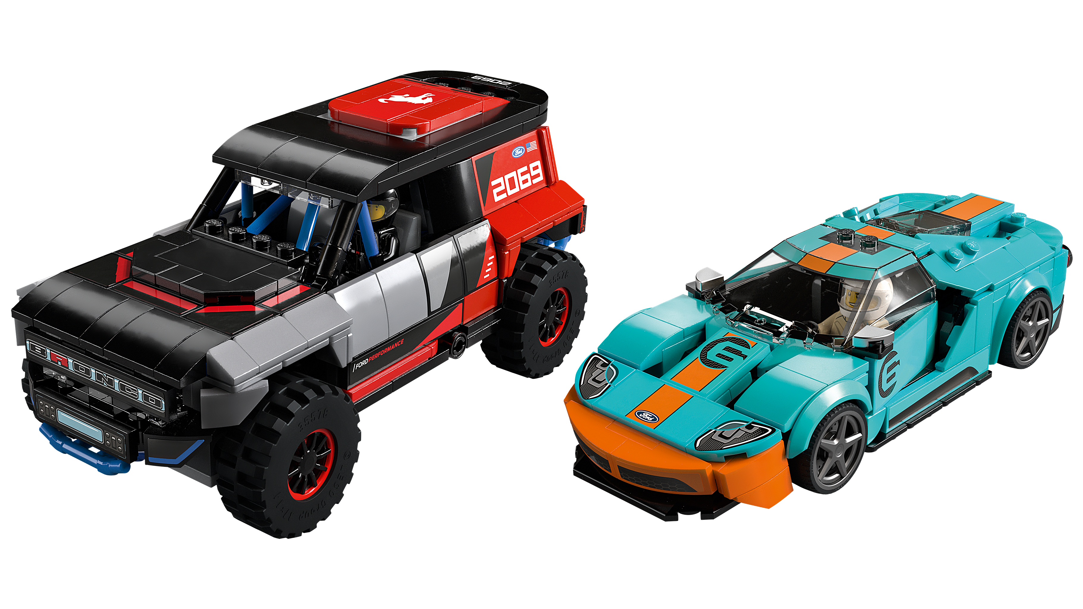 Ford GT Heritage Edition and Bronco R 76905