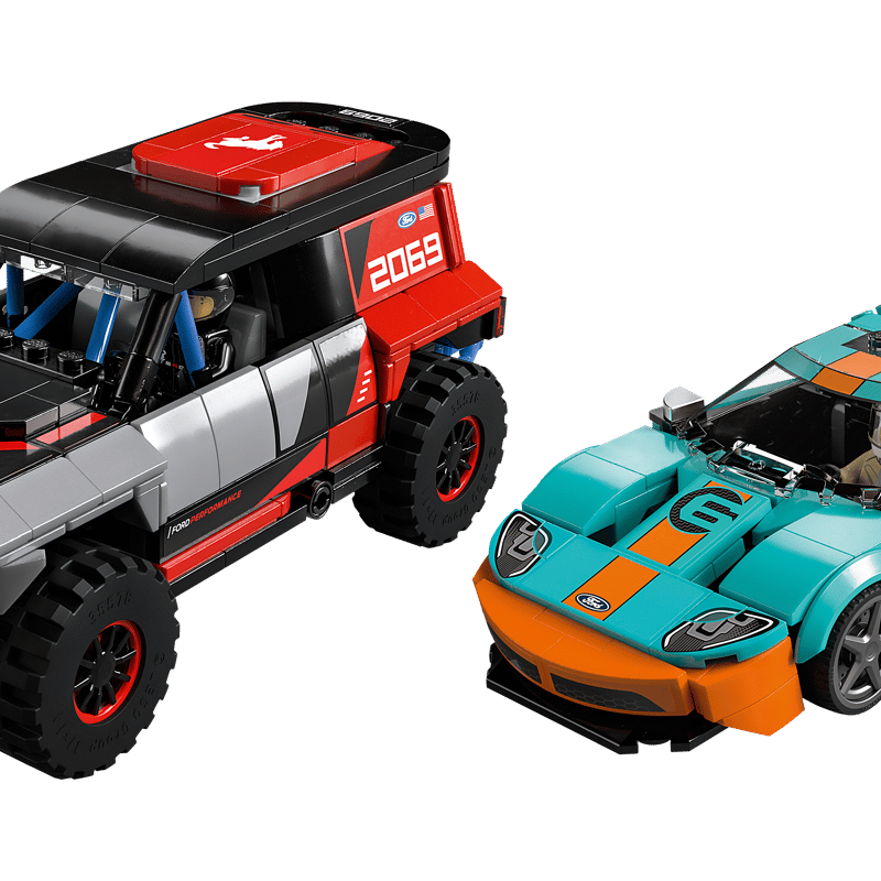 Ford GT Heritage Edition și Bronco R 76905 | Speed Champions Ford GT Heritage Edition și Bronco R 76905 | Speed Champions