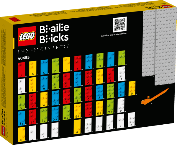 LEGO 40655 Découvrir le braille – Alphabet français — visuel 2 sur 7