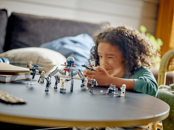 LEGO 75372 Pack de combat des Clone Troopers™ et Droïdes de combat — visuel 8 sur 8