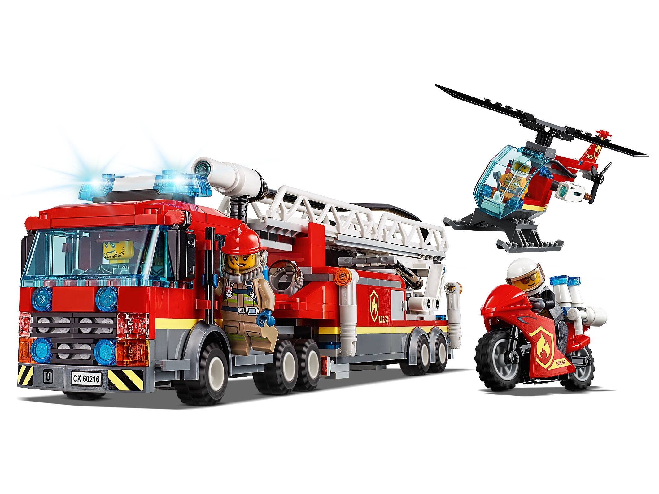 Les pompiers du centre-ville 60216, City