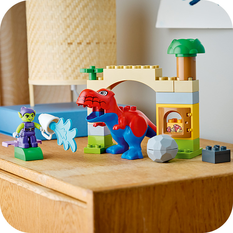 Dinosaur Spidey-Rex vs. Green Goblin 10463 | Marvel | Buy online