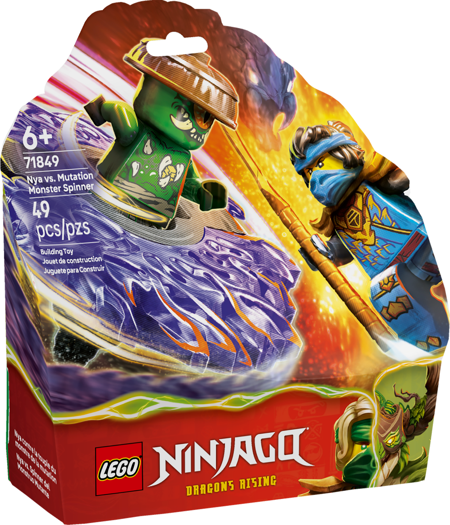 Nya vs. Mutation Monster Spinner 71849 | NINJAGO® | Buy online at