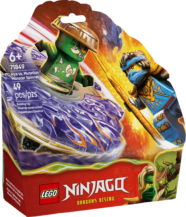 LEGO 71849 Nya contre la toupie du monstre mutant — visuel 2 sur 8