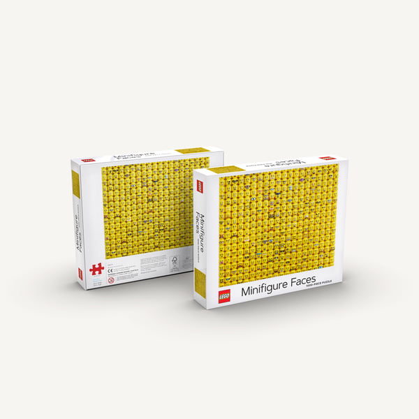 LEGO 5007070 Puzzle de 1 000 pièces Visages de minifigurines — visuel 3 sur 4