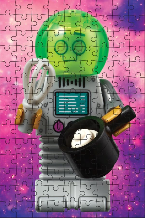 LEGO 5008890 Mini puzzle avec minifigurine surprise – Édition Espace — visuel 5 sur 5