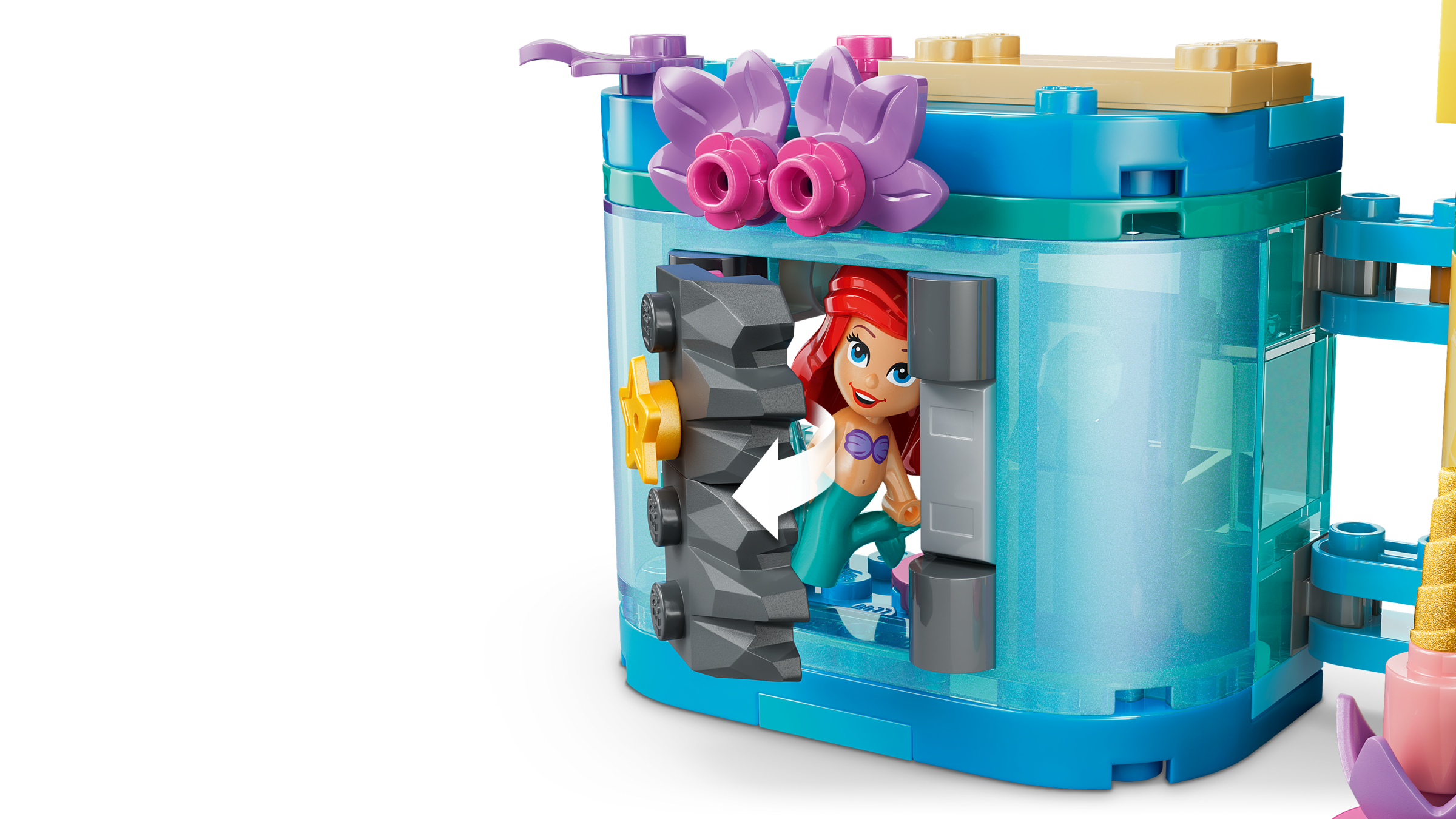 〜♡Ariel♡〜② Ariel's Magical Mini Palace 43285 | Disney™ | Buy online at the