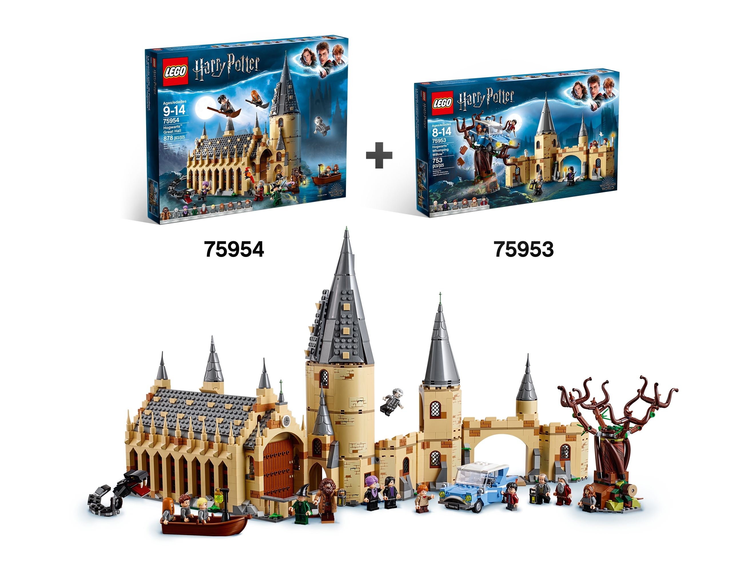 LEGO Harry Potter 75953 Le Saule Cogneur du château de Poudlard