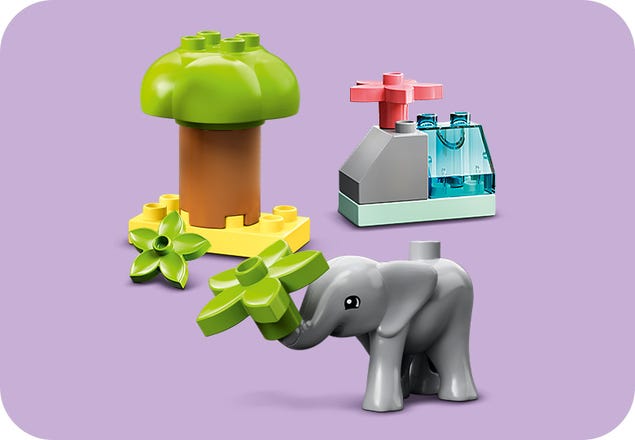 spade Det er det heldige Rotere Wild Animals of Africa 10971 | DUPLO® | Buy online at the Official LEGO®  Shop US