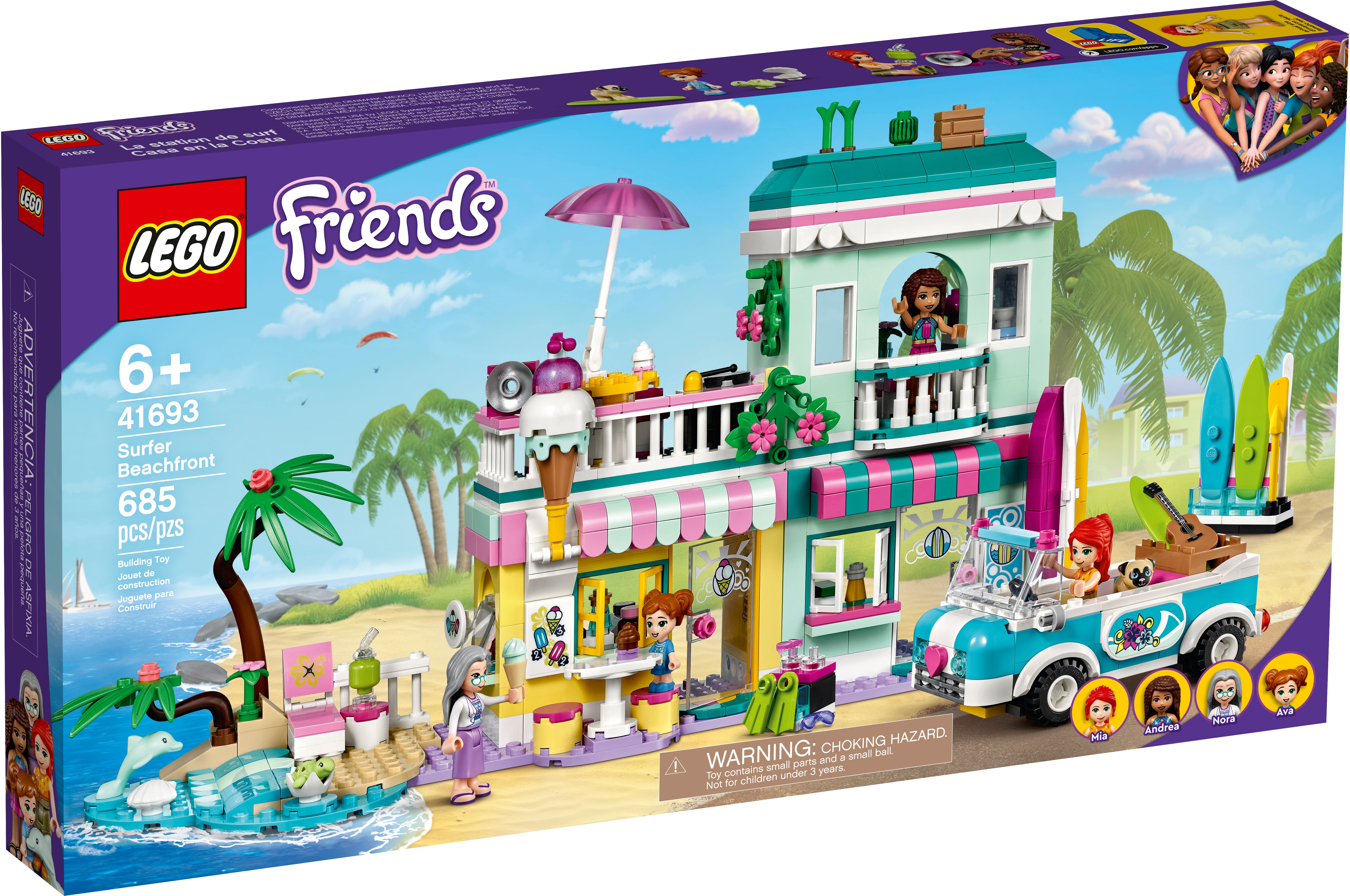 Surfer Beachfront 41693 Friends Buy online the Official LEGO® Shop US