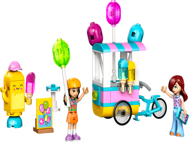 LEGO 42692 Ice Cream & Balloon Stand, official product image