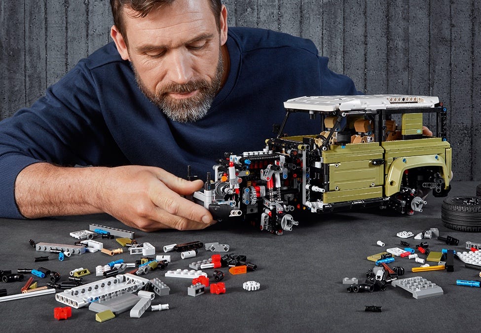 42110 Land Lego 42110 Motorized Kit Land Rover Defender 42110