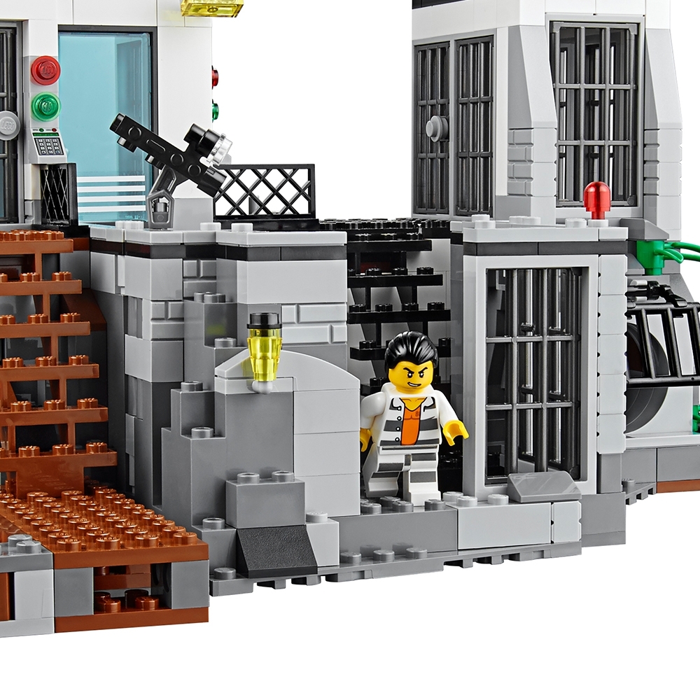 PIÈCE JUMELLE GRIS FONCE 4211051 Lego city la prison en haute mer 60130 