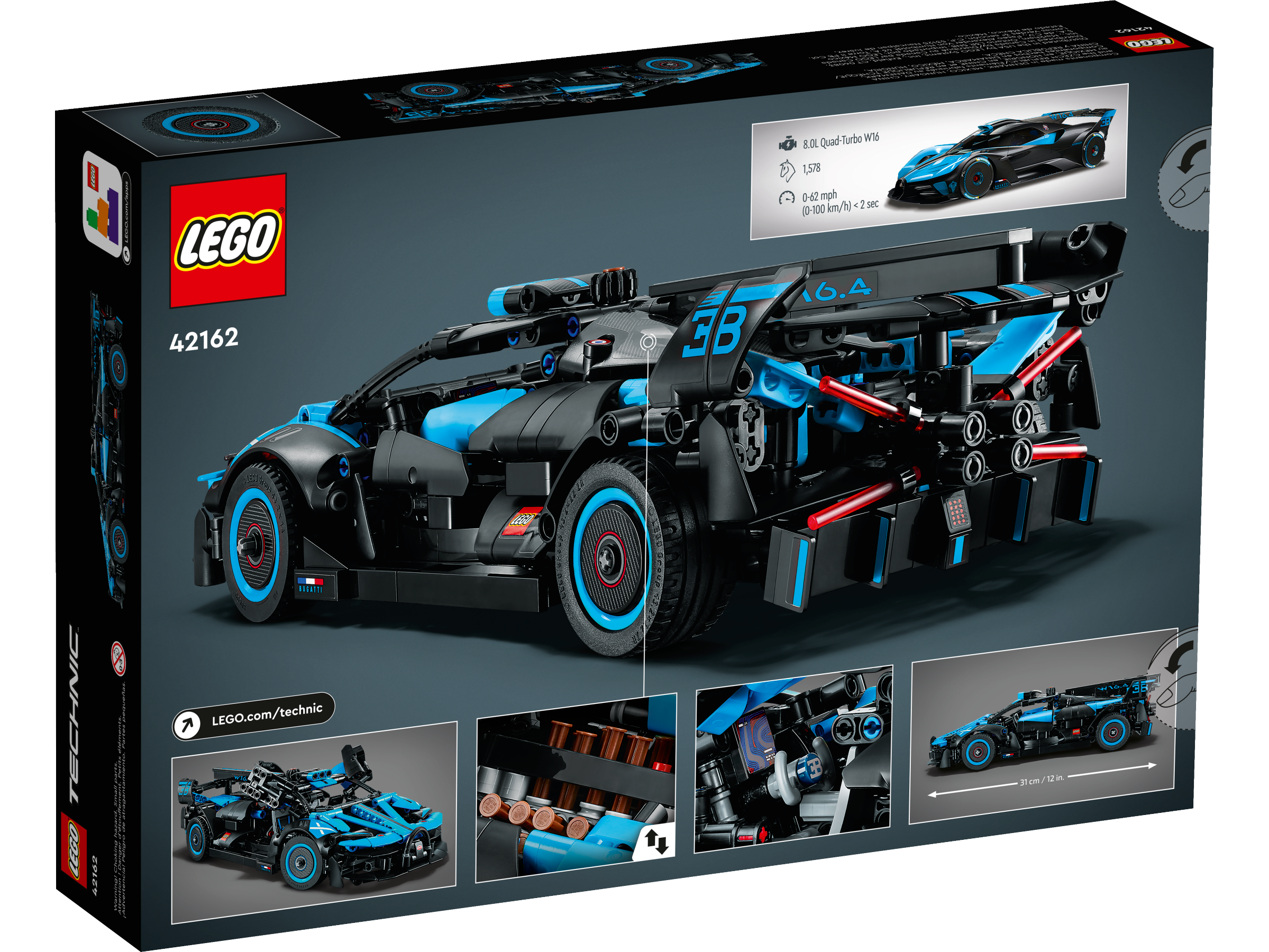 LEGO® Technic™ Bugatti Bolide Agile Blue – AG LEGO® Certified Stores