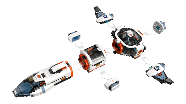 LEGO 60446 Le vaisseau spatial galactique modulaire — visuel 5 sur 8