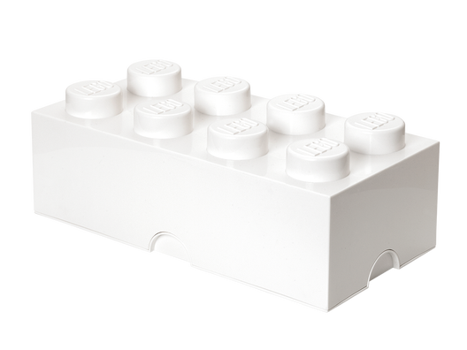LEGO 5006913 - 8-knops opbevaringsklods – hvid