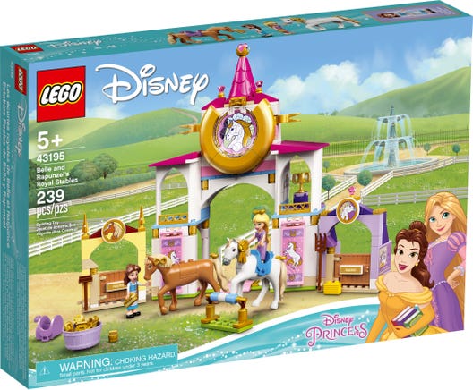 LEGO 43195 - Belle og Rapunzels kongelige stalde