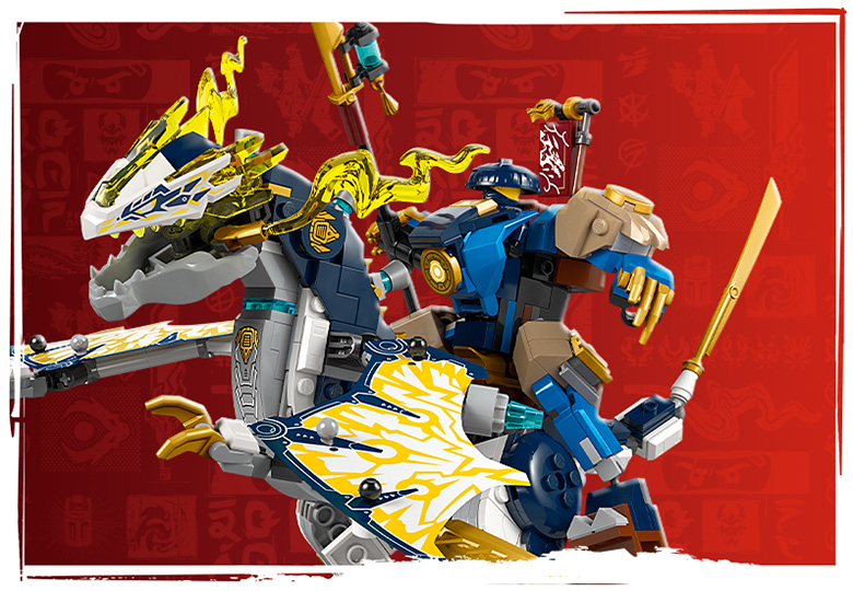 Rogue's Mech Dragon Rider 71843 | NINJAGO® | Buy online at the