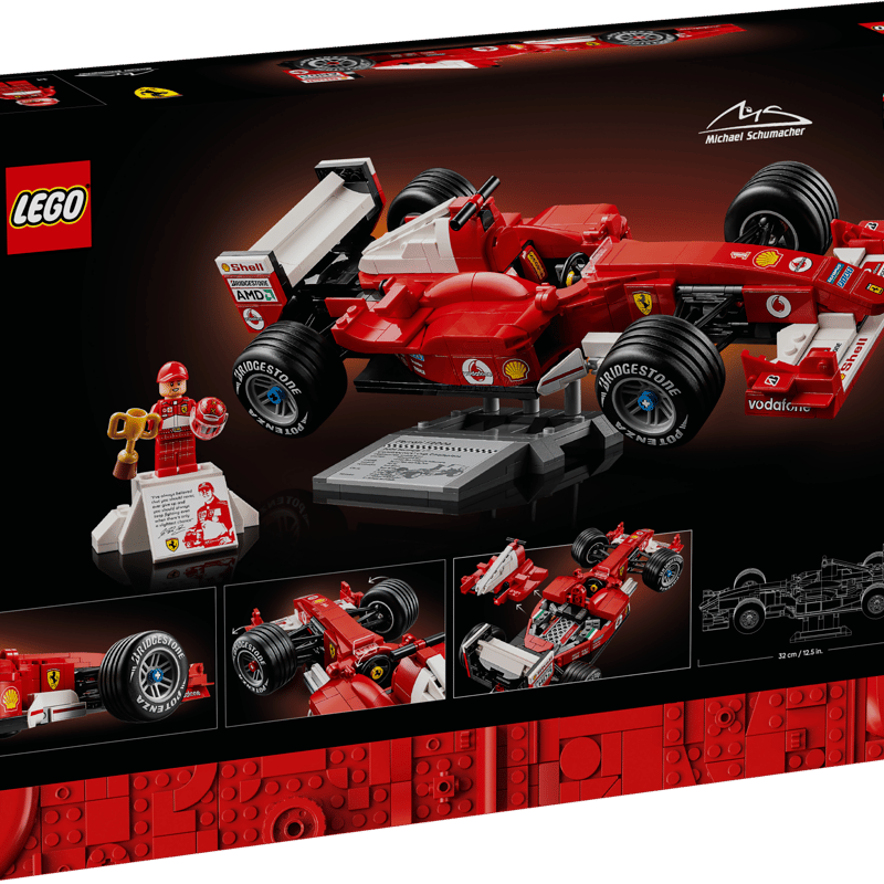 Ferrari F2004 & ミハエル・シューマッハ 11375 | LEGO® Icons |レゴ Ferrari F2004 & ミハエル・シューマッハ 11375 | LEGO® Icons |レゴ