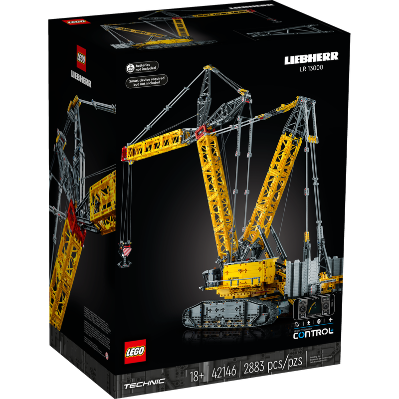 Liebherr Crawler Crane LR 13000 42146 | Technic™ | Buy online at the Official LEGO® Shop US