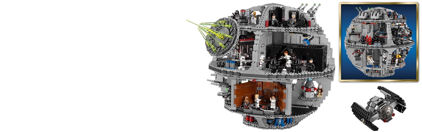Uden banner designer Death Star™ 75159 | Star Wars™ | Buy online at the Official LEGO® Shop AT