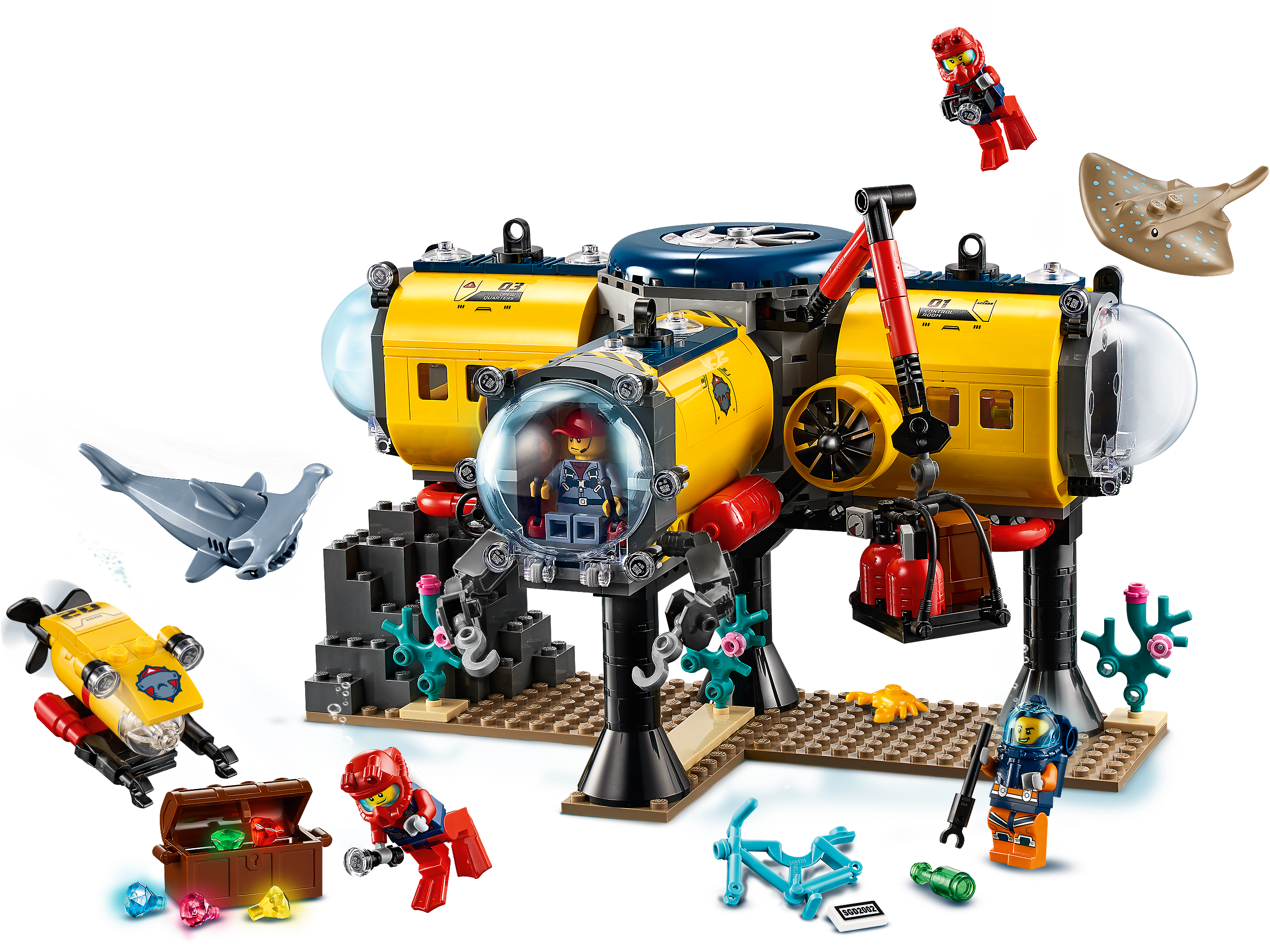 LEGO® City Meeresforscher 60265 Meeresforschungsbasis 