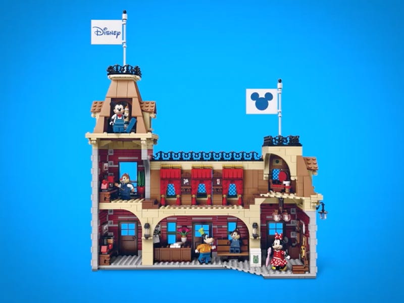LEGO Disney Train and Station 71044 Building Set (2925 Pieces) 